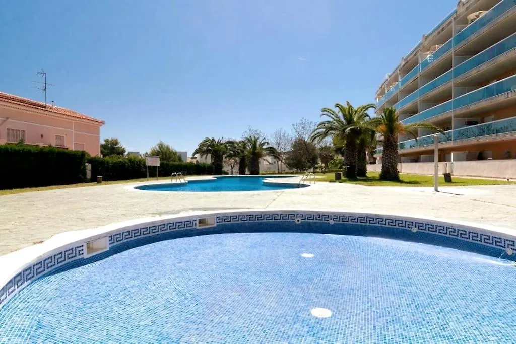 Peaceful Apartment With Sea View And Parking In Cap Salou Španělsko